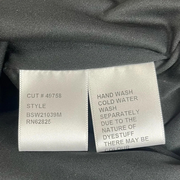 Tadashi Shoji Dress Womens 16 Black Rosette Sleeve Lace Cocktail - Picture 6 of 10